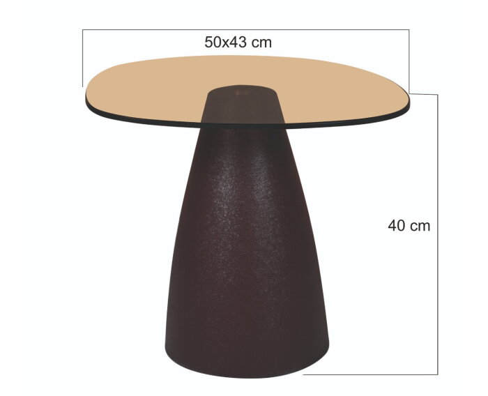 Brix Mylon Brown 50cm