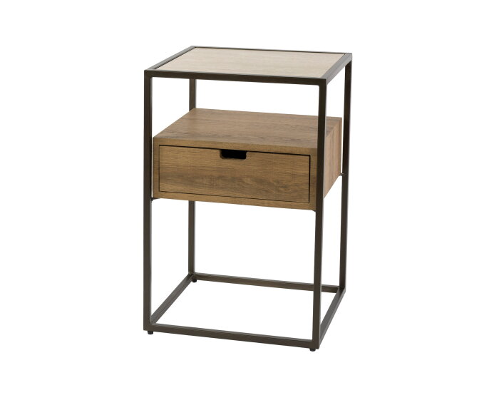 Nachtkastje Cassetto 1L - Keramiek travertin