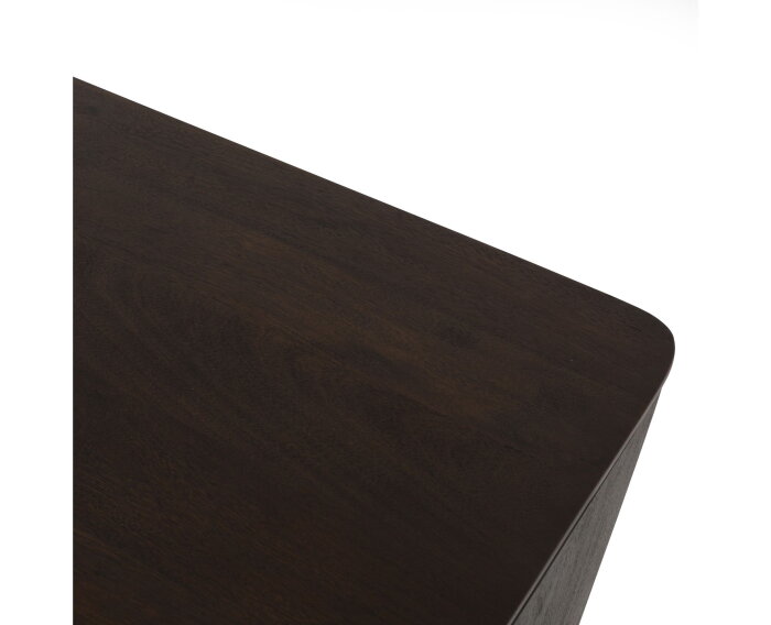 Bureau Dallas Bruin Mangohout 130 cm