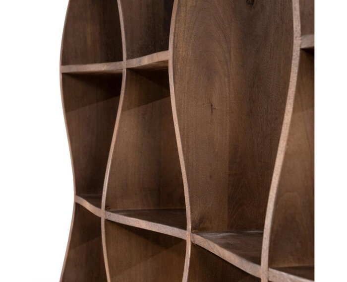 Boekenkast Ozzy 120x30cm - bruin | Eleonora