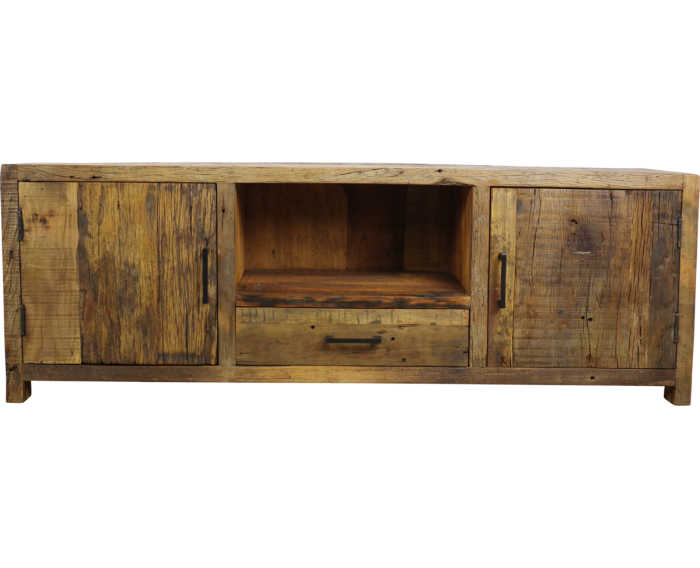 TV-meubel Brent gerecycled hout naturel - 160 x 40 x 55 cm