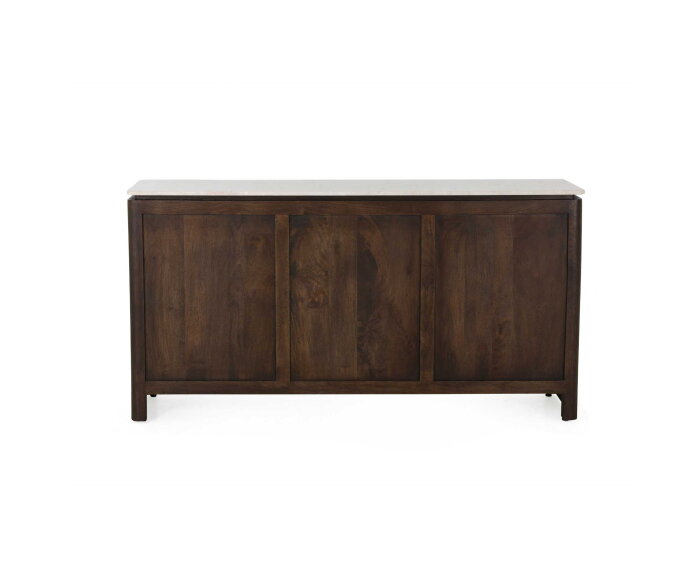 Bovenblad Dressoir Dallas Beige Marmer 165 cm