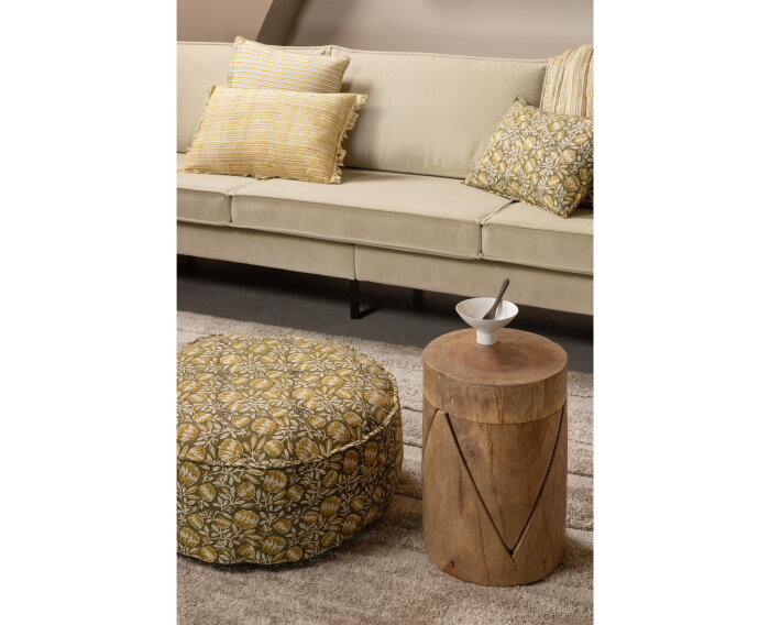 Streak Kussen Met Print Mosterd 40x60cm - BePureHome
