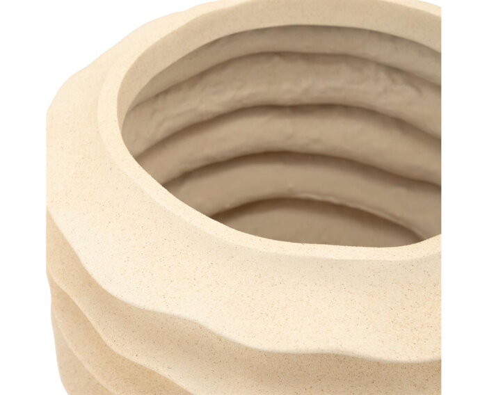 Planter Riva large - wit | BY-BOO