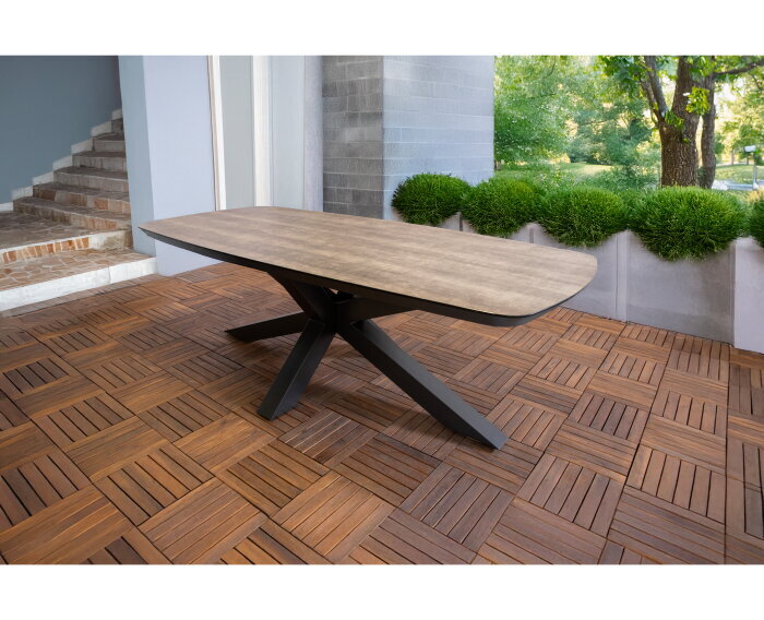 Tuintafel Donna rechthoekig 220x100cm