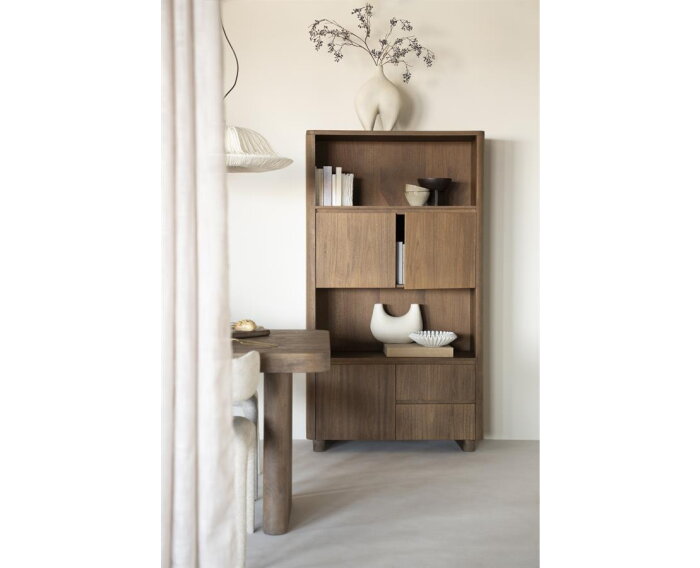 Kabinet Edward 100x40cm - bruin | Eleonora