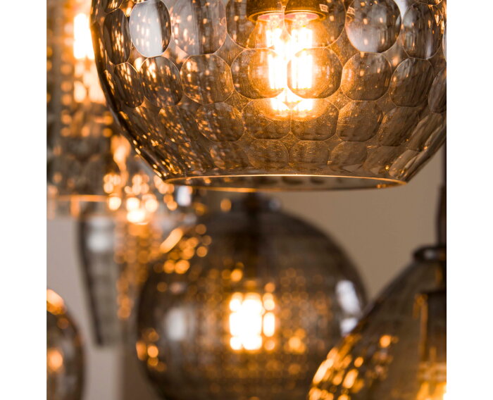 Hanglamp Hexagon | 7 lampen