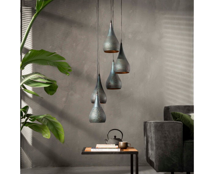 Hanglamp Punch 5 lampen | Ray