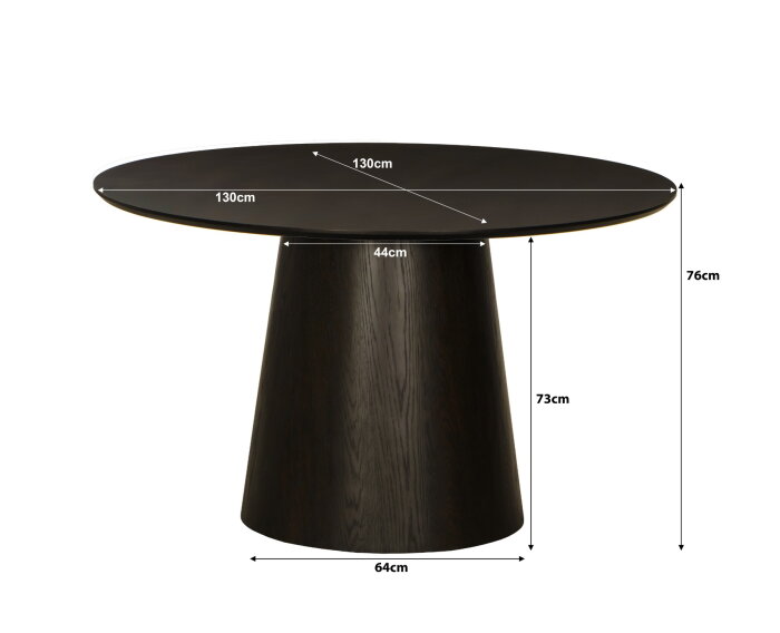 Novero Espresso 130cm