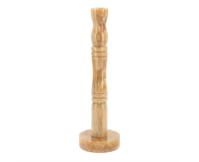 Candle holder Marlie large - bruin | BY-BOO