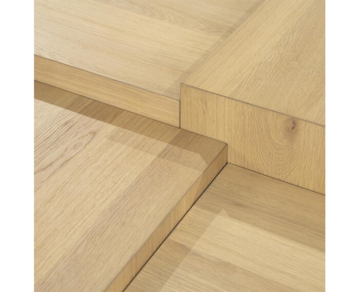 Salontafel Quinten vierkant 80x80cm - naturel | Eleonora