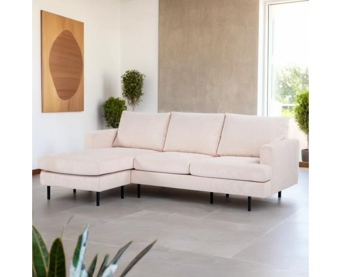 3 seater sofa CL L+R, fabric Fjord 23, F460 beige