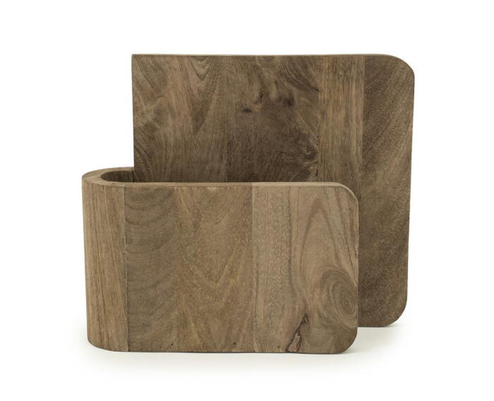 Yomu 29x25cm - brown | BY-BOO