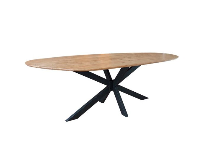 Eetkamertafel 215 shaped - Massief acacia naturel