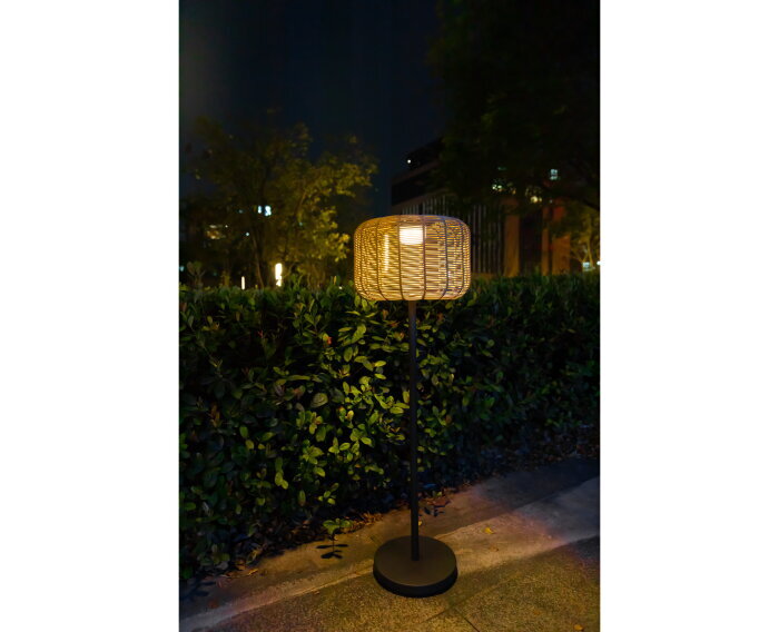 Buitenlamp Valerie Garden Solar Rotan