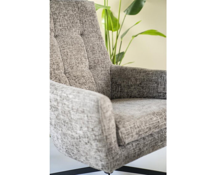 Draaibare Fauteuil Dea - Comfortabele relaxstoel met knopen | SEVN