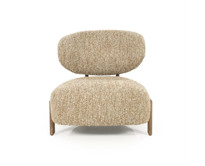 Fauteuil Reza bruin - bay | Eleonora