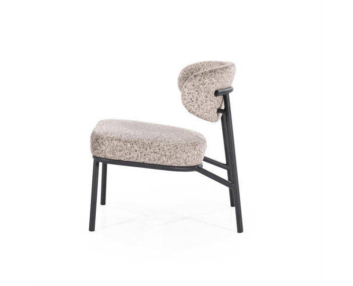 Lounge chair Jari - taupe | BY-BOO