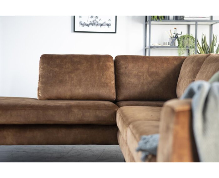 SEVN hoekbank Kirsten 288x170 cm - Thalys - Camel - Zelf samen te stellen