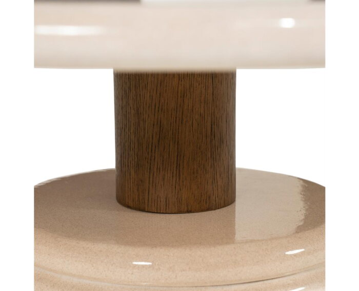 Salontafel Kyan 90x90cm - beige | Eleonora