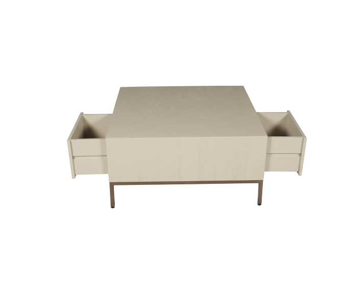 Salontafel Madison Sand | 80 cm | Vierkant
