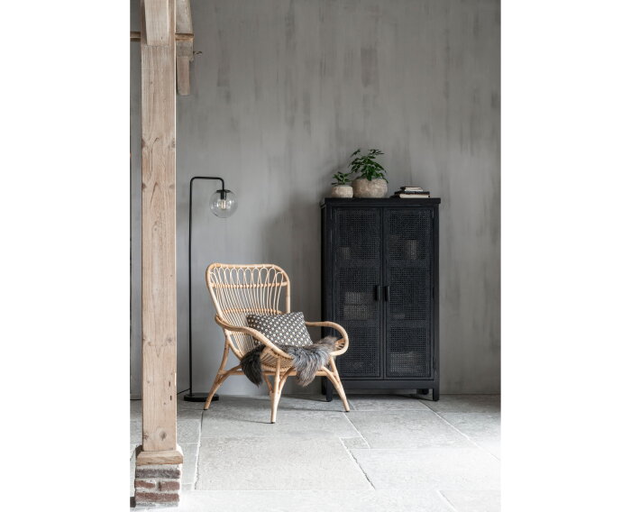 Lounge chair&nbsp;Catania,95x75x80 cm, Natural rattan