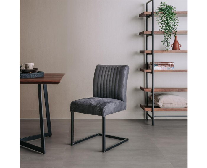 Eetkamerstoel Ferro - Antraciet | Towerliving