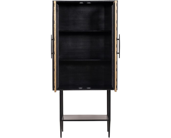 Opbergkast Fancy 70 cm met onderplank - Goud