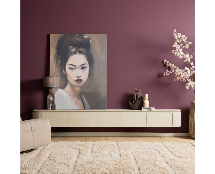 Zwevend tv meubel Ambiance Naturel | 120 cm