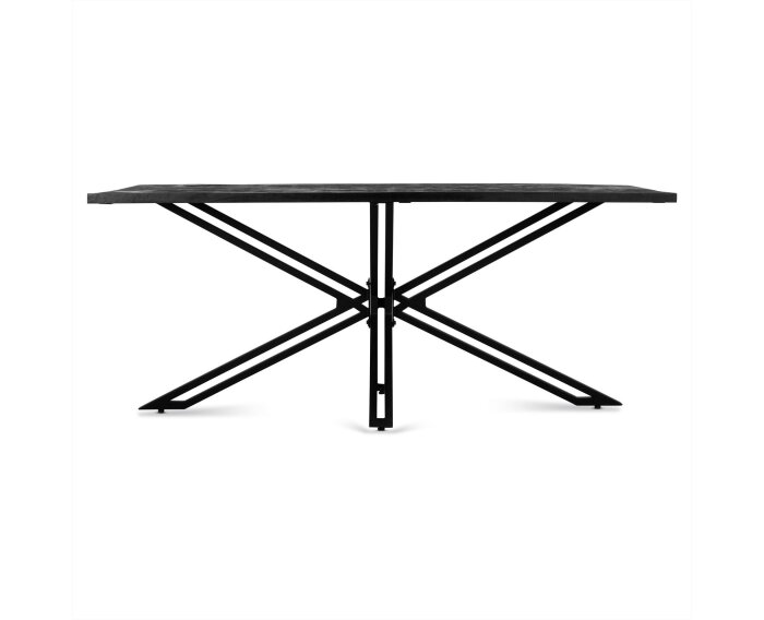 Yana Zwarte Eettafel 160