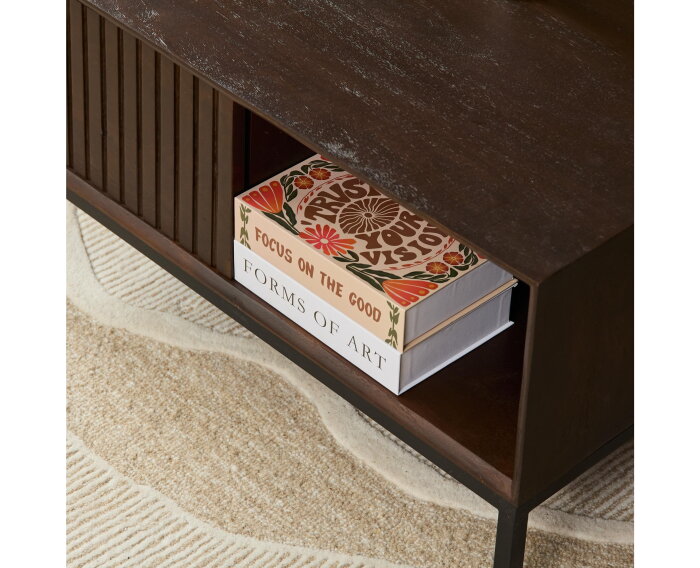 Salontafel Madison Brown | 80 cm | Vierkant
