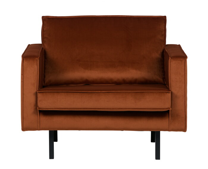 Rodeo Fauteuil Velvet Roest - BePureHome