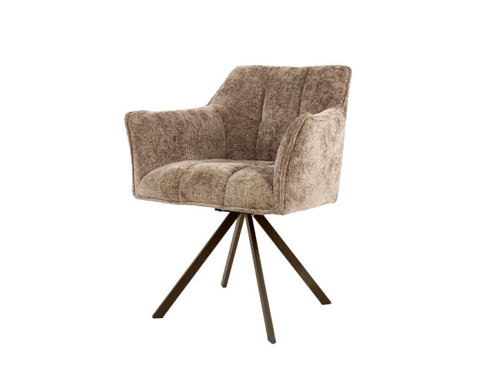 Armstoel Raster draaibaar VPE2 - Hoven champagne - brons