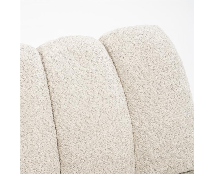 SEVN Fauteuil Lisa – Speels design met ronde vormen en ultiem zitcomfort - Anthology Beige