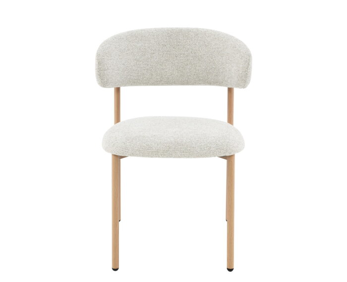 Eetkamerstoel Micah Hush oak - naturel - Japandi