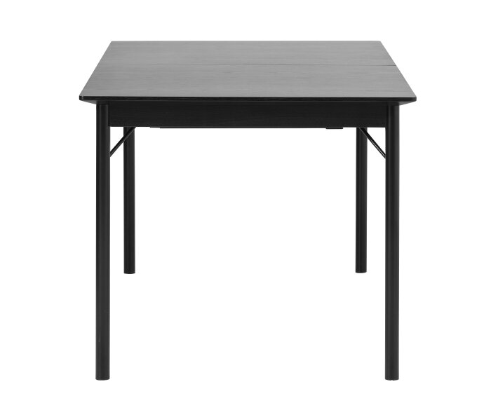 Eettafel Savona eiken verlengbaar 180x95 cm - zwart