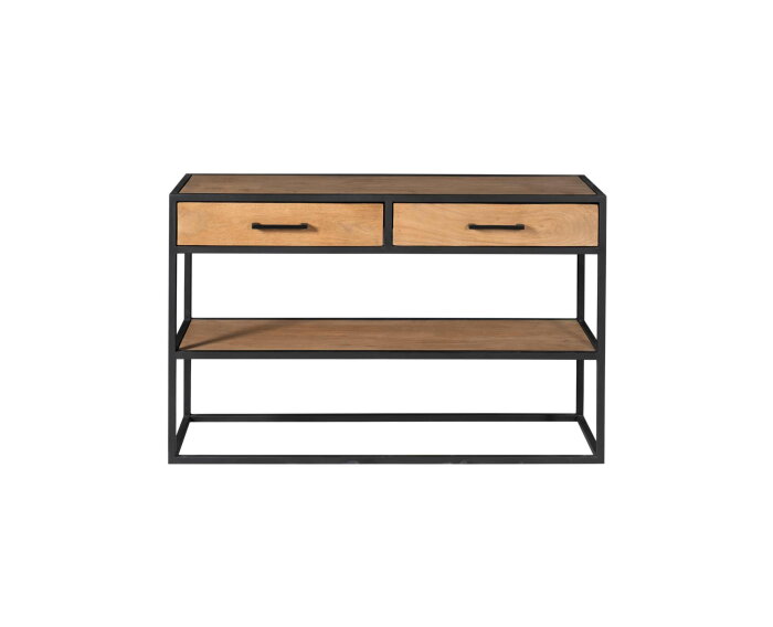 Sidetable Denver | Mangohout en metaal