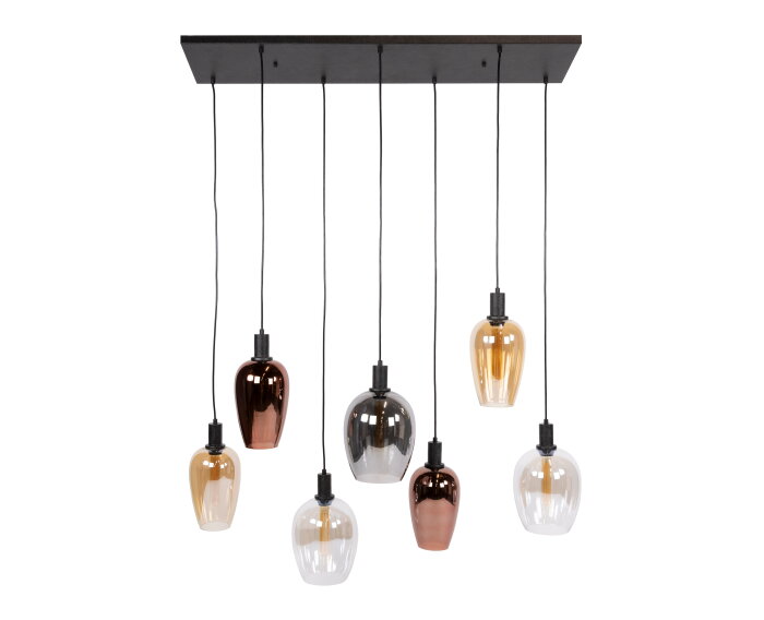 Hanglamp Amfora 7L - Artic zwart