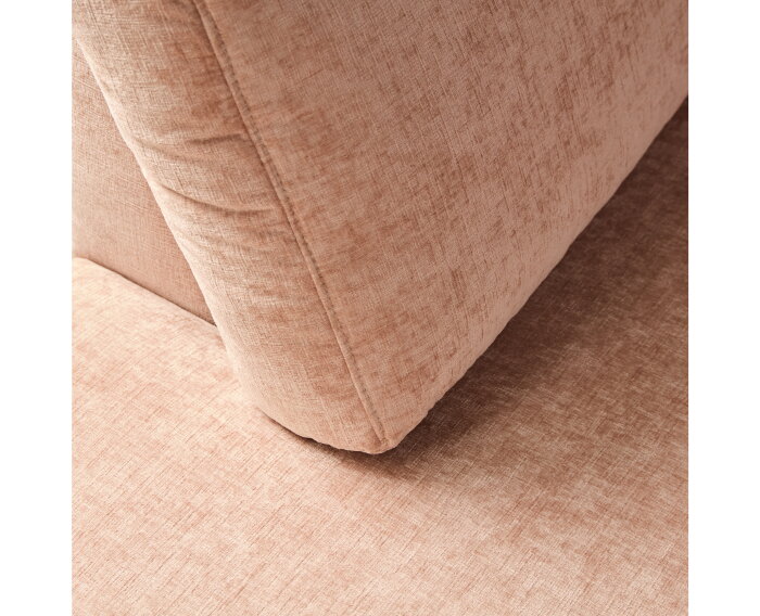 MySofa Alma Hoekbank Roze Divan Links+2,5 zits&nbsp;