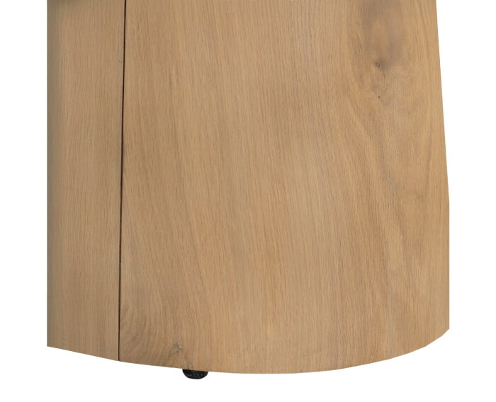 Salontafel Novero ovaal eikenhout 120x70 cm - Naturel