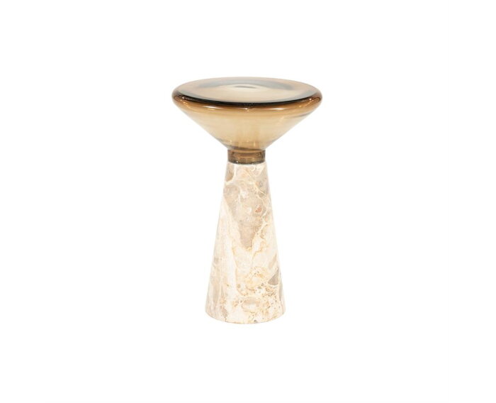Side table Sereno 34x34cm - beige | BY-BOO