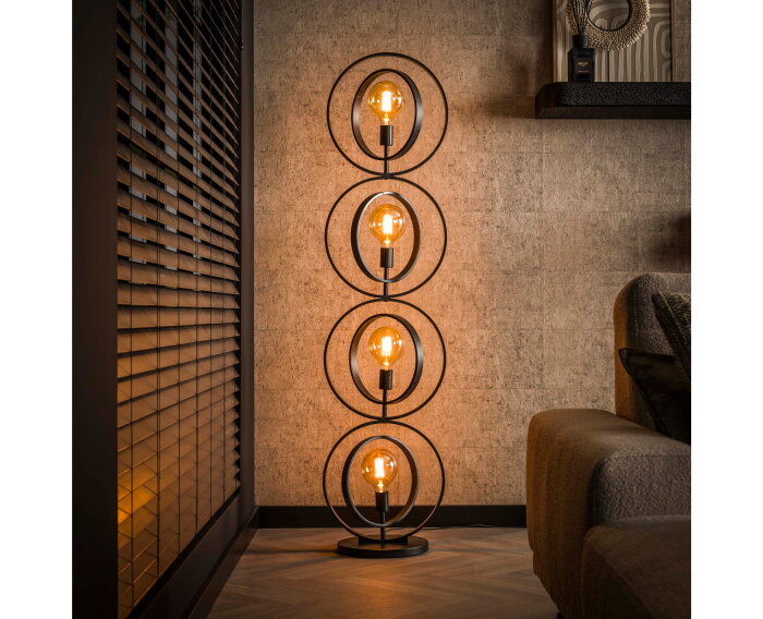 Vloerlamp 4L turn around XL - Charcoal