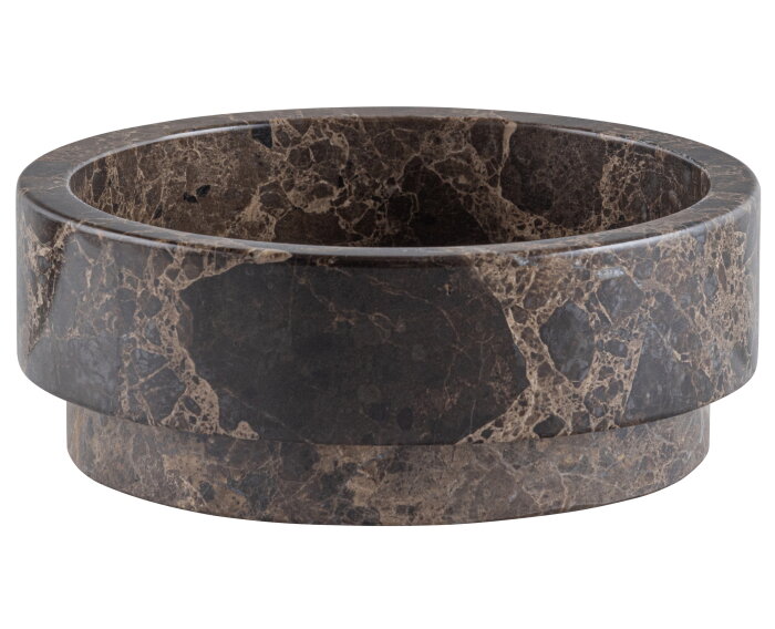 Nove Schaal Marmer Bruin - WOOOD Exclusive