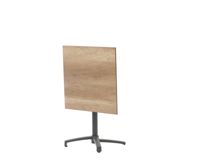 Tuintafel Julia HPL Bistrotafel 70x70cm - Houtkleur