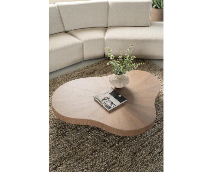 Salontafel Bobbie 150x110cm - bruin | Eleonora