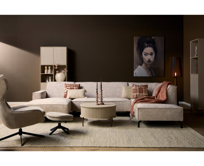 MySofa Floris - Lounge L + 2,5ZA + DivanR - Torre 02 - direct leverbaar