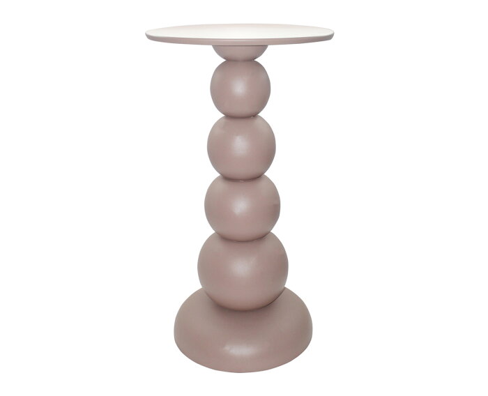Gouda plant table, &Oslash;51, H98, Biscuit - Formaggio Collection