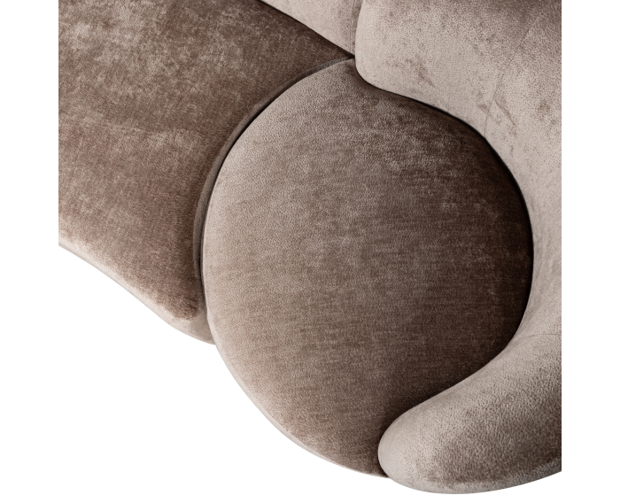 COMBI-POPULAR: BANKJE + FAUTEUILS TAUPE - BePureHome