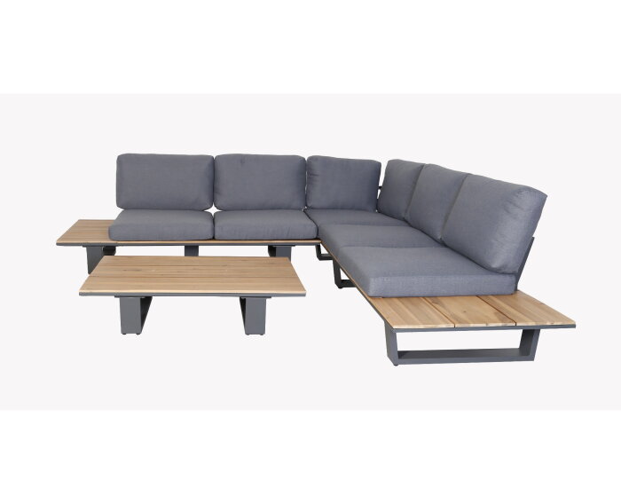 LOTA LOUNGE CORNER SET - ANTHRACITE  -  ANTHRACITE OLEFIN 240