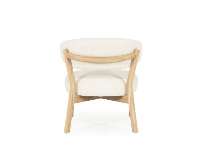 Fauteuil Mikky naturel - beige | Eleonora